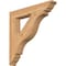 Ekena Millwork Funston Traditional Smooth Bracket, Western Red Cedar, 3 1/2"W x 24"D x 24"H BKT04X24X24FST01SWR - alternate 1